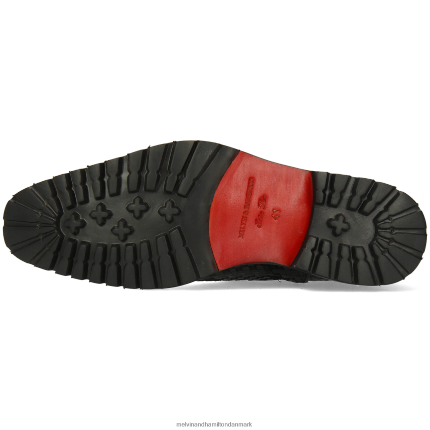 Mænd Melvin & Hamilton carlo 5 sort ankelstøvler A28X66122