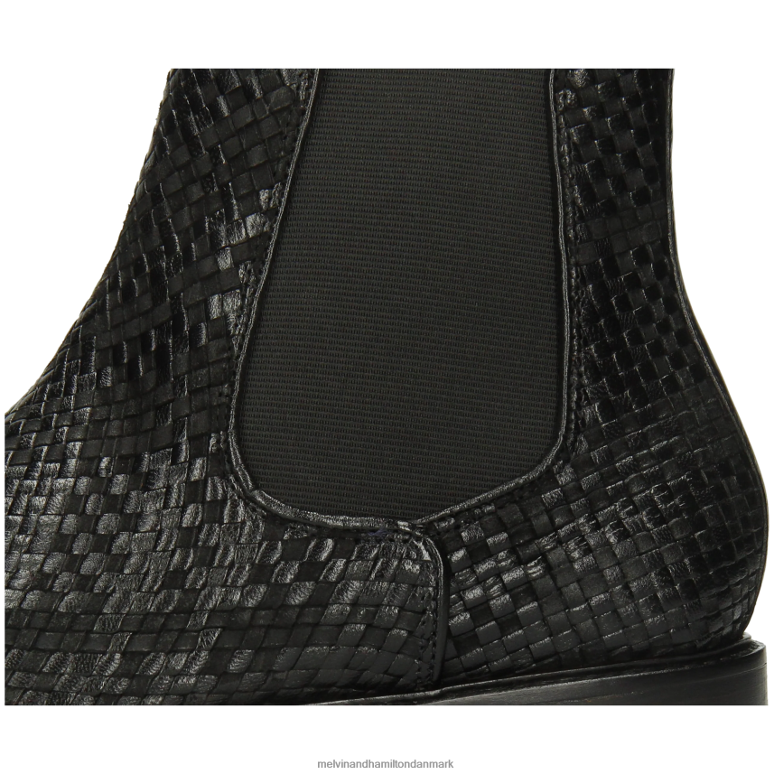 Mænd Melvin & Hamilton carlo 5 sort ankelstøvler A28X66122