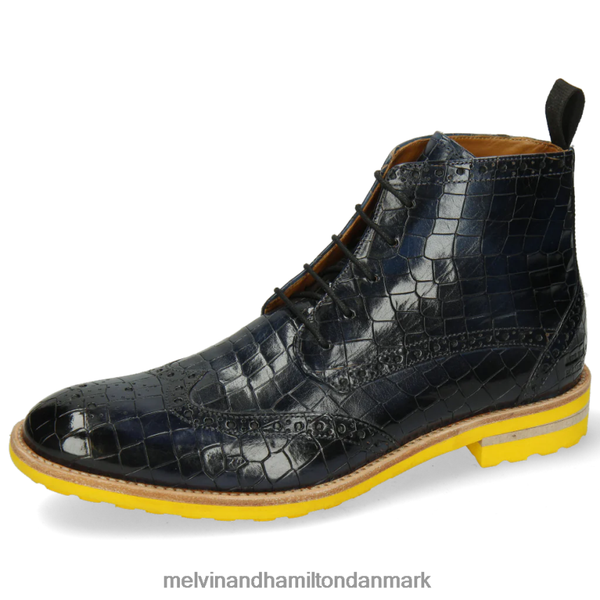 Mænd Melvin & Hamilton eddy 10 blå ankelstøvler A28X66148