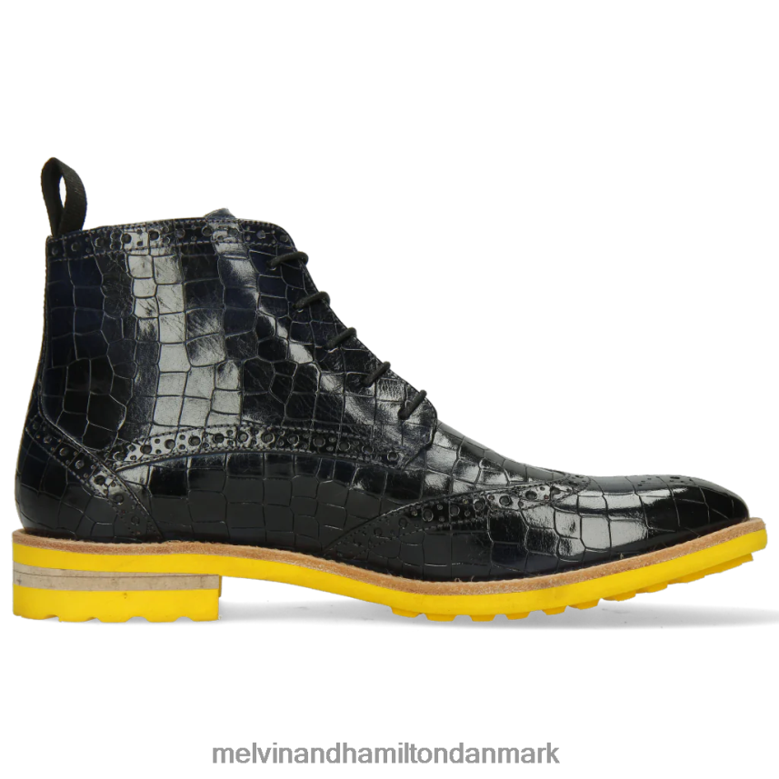 Mænd Melvin & Hamilton eddy 10 blå ankelstøvler A28X66148