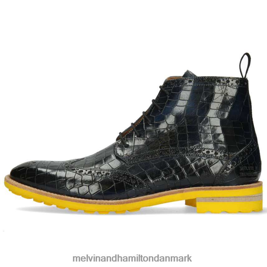 Mænd Melvin & Hamilton eddy 10 blå ankelstøvler A28X66148