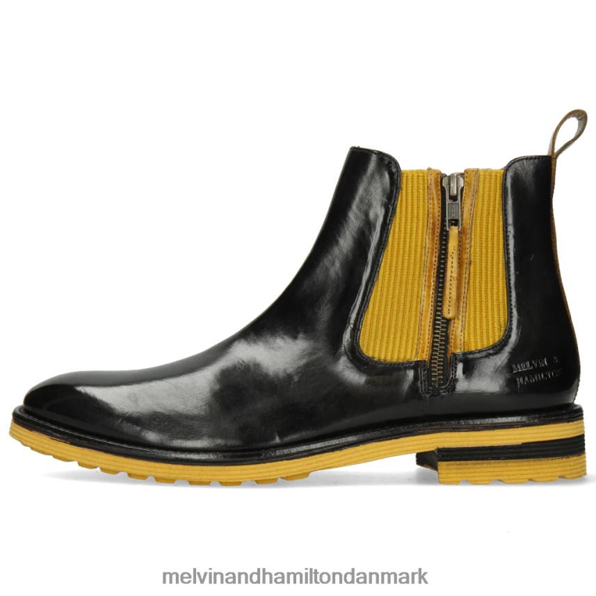 Mænd Melvin & Hamilton eddy 25 sort ankelstøvler A28X66134