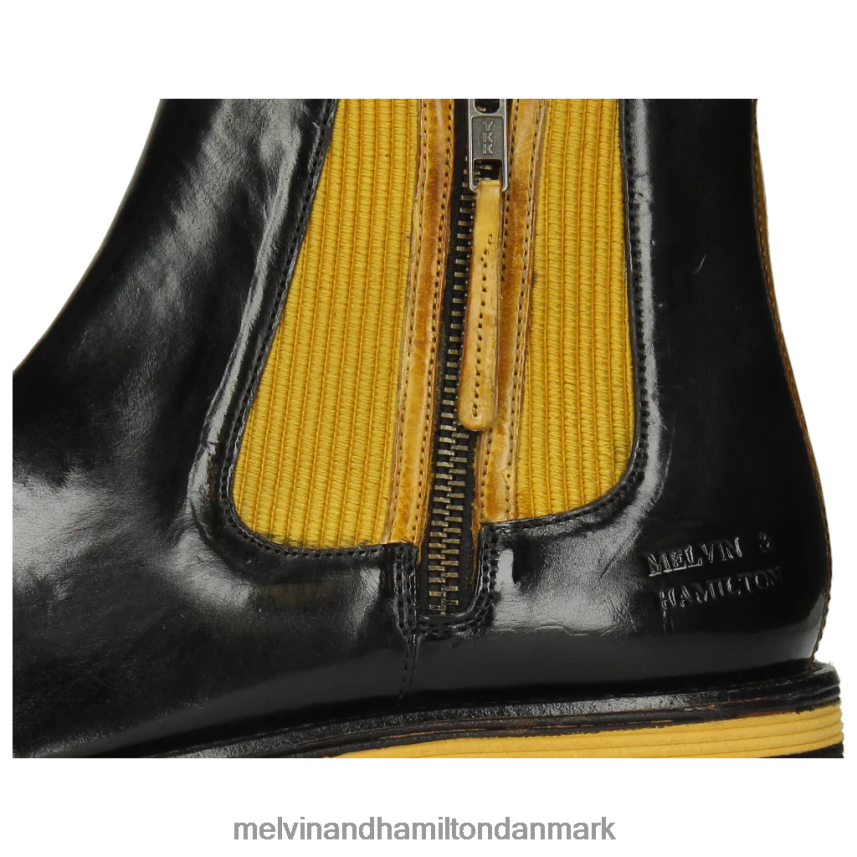 Mænd Melvin & Hamilton eddy 25 sort ankelstøvler A28X66134