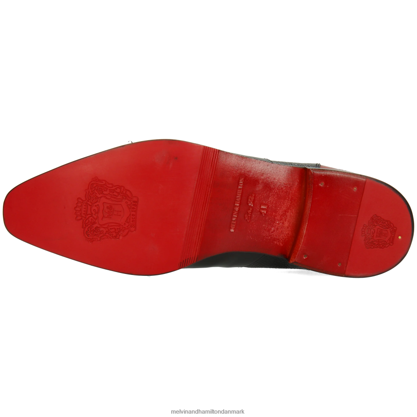 Mænd Melvin & Hamilton elvis 12 sort ankelstøvler A28X6611