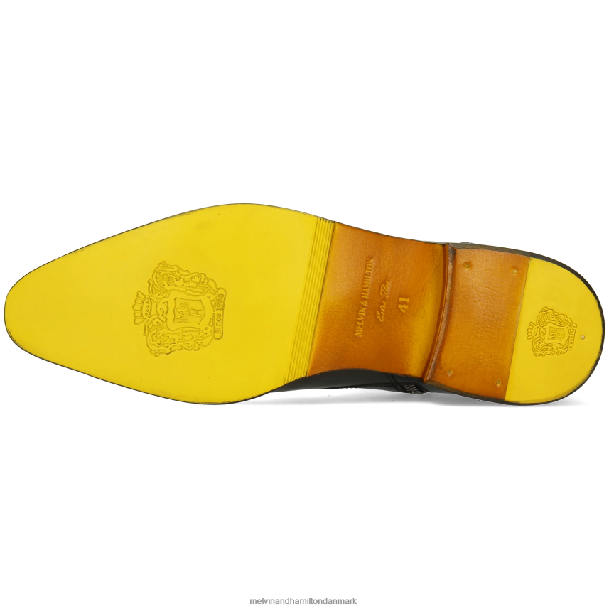 Mænd Melvin & Hamilton elvis 25 sort ankelstøvler A28X661