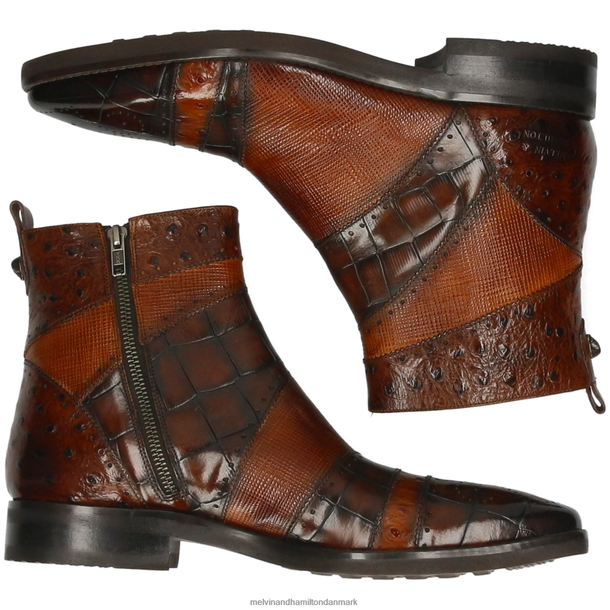 Mænd Melvin & Hamilton elvis 26 Brun ankelstøvler A28X6695