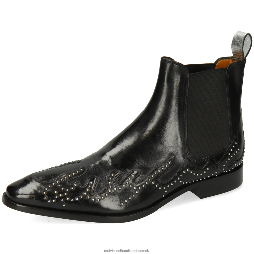 Mænd Melvin & Hamilton elvis 81 sort ankelstøvler A28X66114