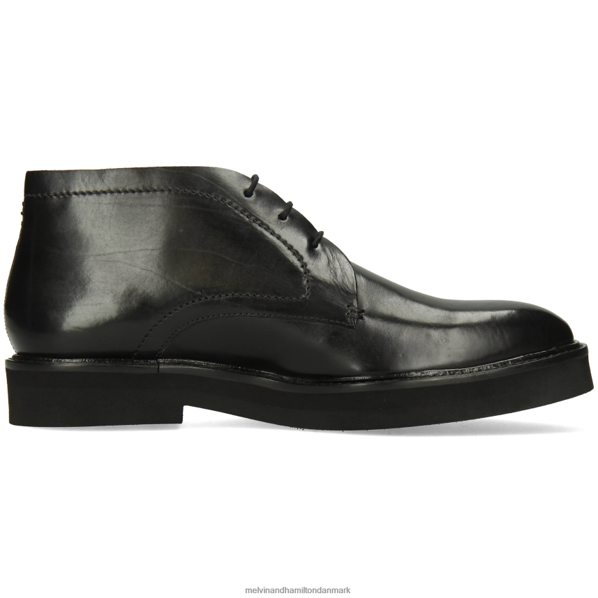 Mænd Melvin & Hamilton felix 1 sort ankelstøvler A28X6654