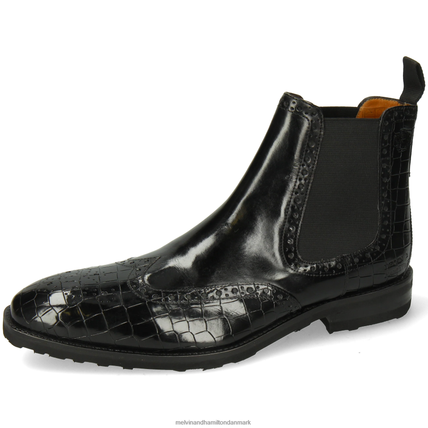 Mænd Melvin & Hamilton flynn 2 sort ankelstøvler A28X6624