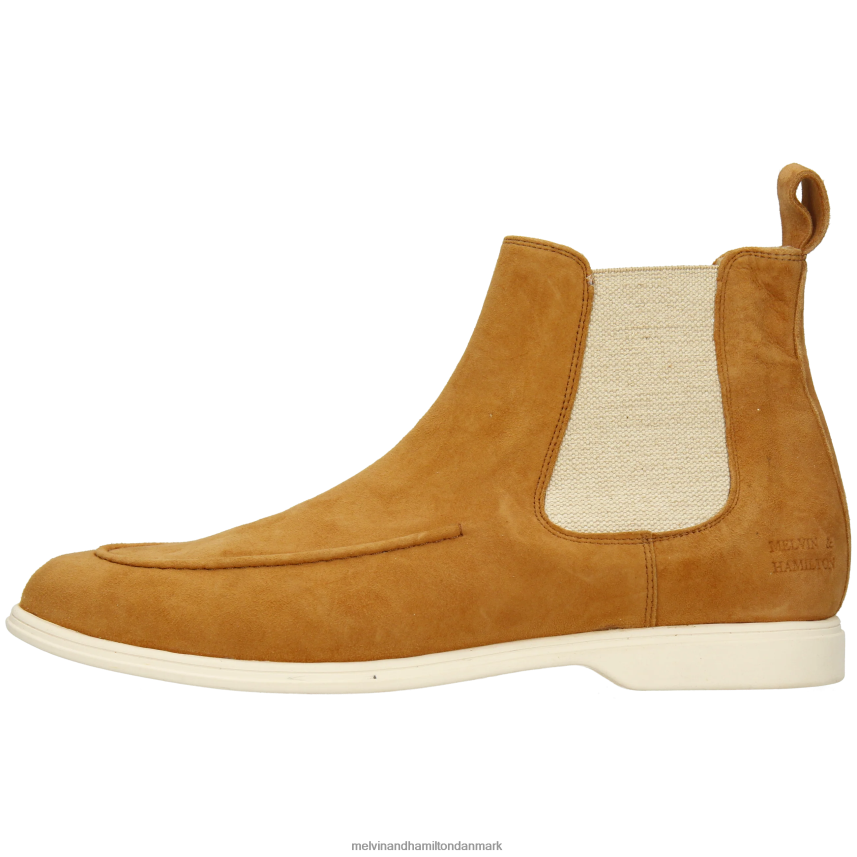 Mænd Melvin & Hamilton jarl 21 beige ankelstøvler A28X6622