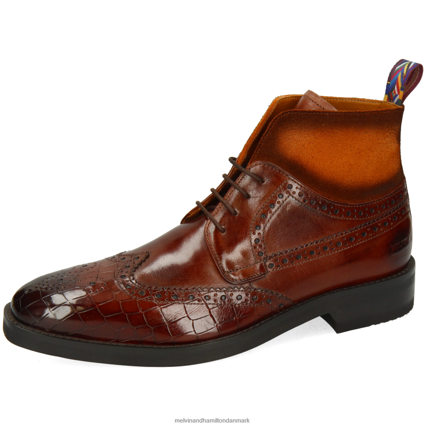 Mænd Melvin & Hamilton jeff 34 Brun ankelstøvler A28X6685