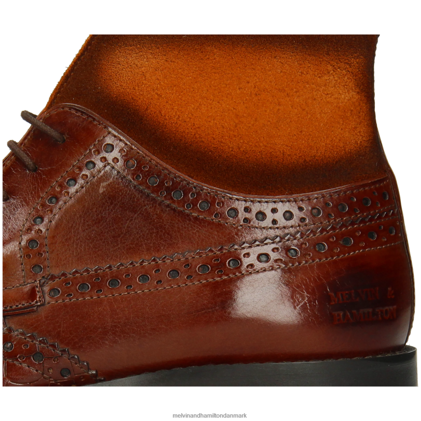 Mænd Melvin & Hamilton jeff 34 Brun ankelstøvler A28X6685