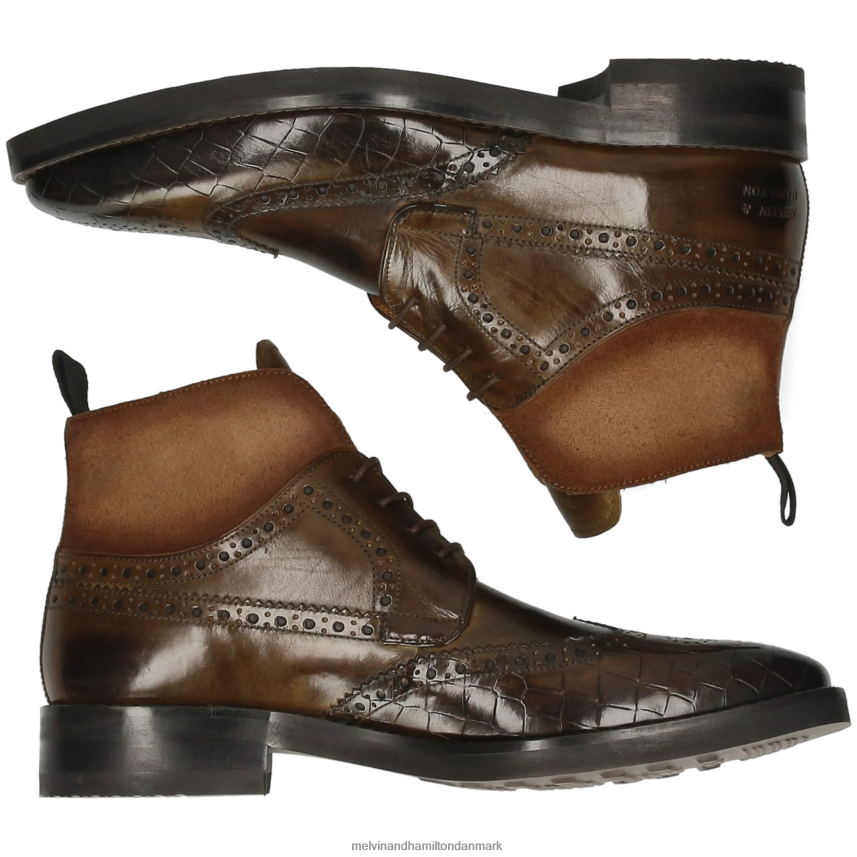 Mænd Melvin & Hamilton jeff 34 kaki ankelstøvler A28X66106