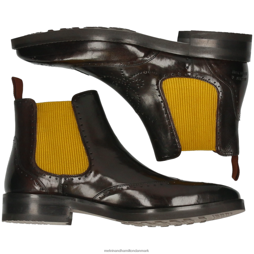 Mænd Melvin & Hamilton jeff 35 Brun ankelstøvler A28X6699
