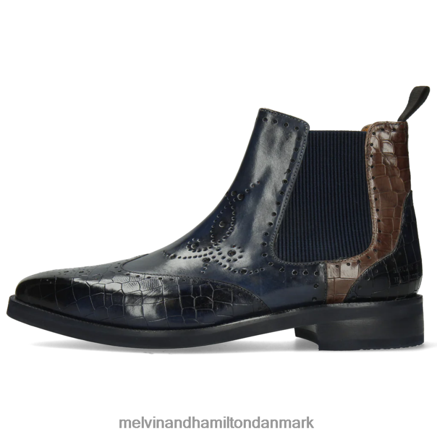 Mænd Melvin & Hamilton jeff 35 blå ankelstøvler A28X66137