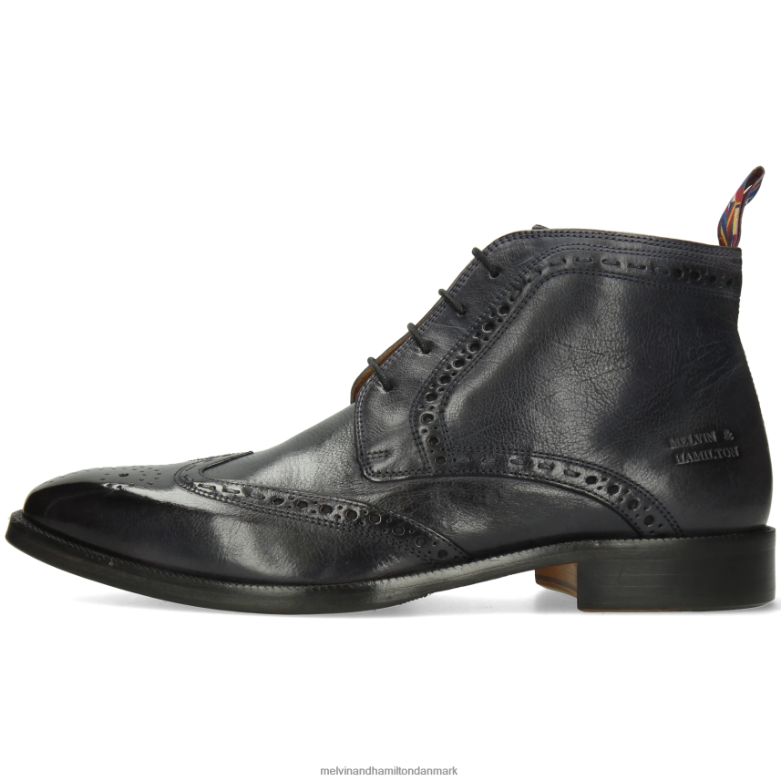 Mænd Melvin & Hamilton jeff 7 blå ankelstøvler A28X66109
