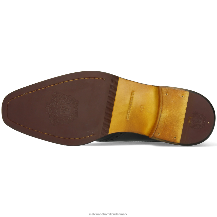 Mænd Melvin & Hamilton jeff 7 blå ankelstøvler A28X66109