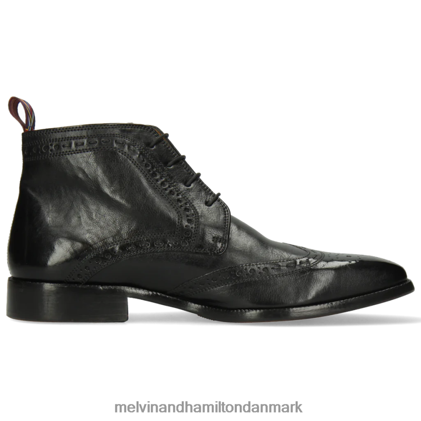Mænd Melvin & Hamilton jeff 7 sort ankelstøvler A28X66126