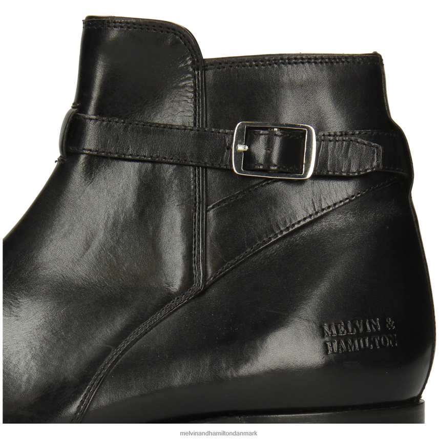 Mænd Melvin & Hamilton kane 1 sort ankelstøvler A28X66125