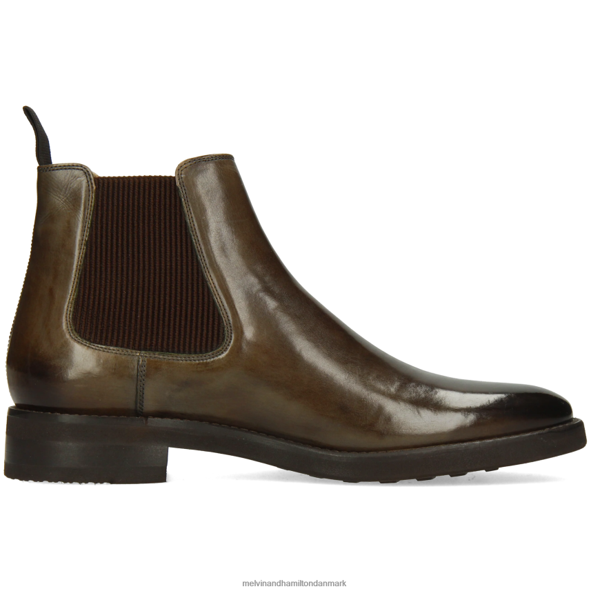 Mænd Melvin & Hamilton klint 7 kaki ankelstøvler A28X6659
