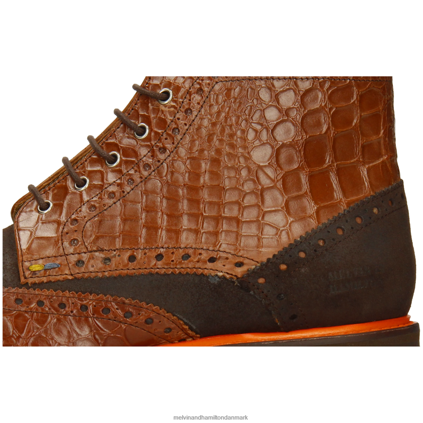 Mænd Melvin & Hamilton matteus 7 Brun ankelstøvler A28X6696