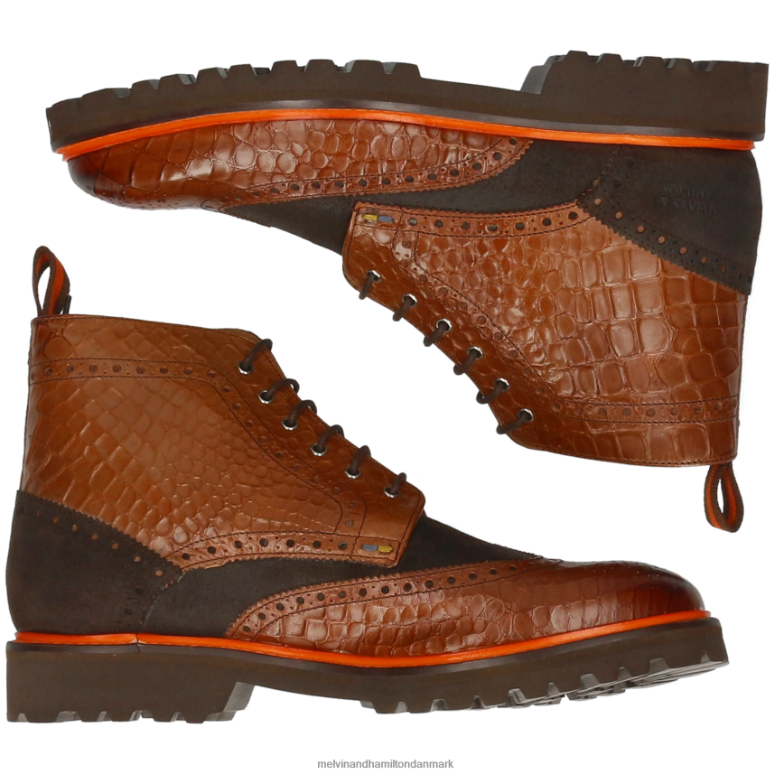 Mænd Melvin & Hamilton matteus 7 Brun ankelstøvler A28X6696