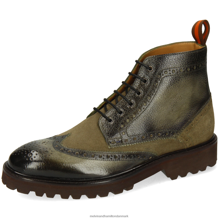 Mænd Melvin & Hamilton matteus 7 kaki ankelstøvler A28X6675