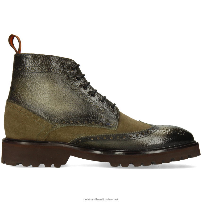 Mænd Melvin & Hamilton matteus 7 kaki ankelstøvler A28X6675