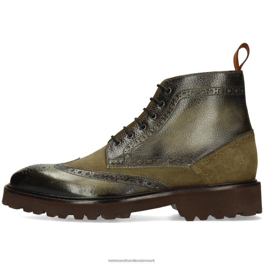 Mænd Melvin & Hamilton matteus 7 kaki ankelstøvler A28X6675