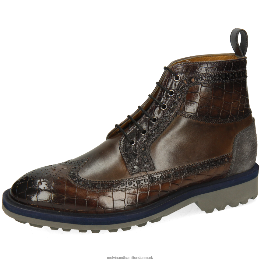 Mænd Melvin & Hamilton matteus 9 grå ankelstøvler A28X6666