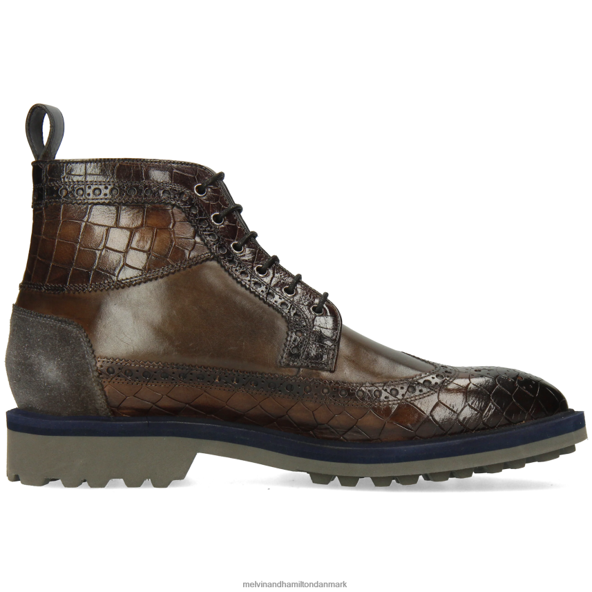 Mænd Melvin & Hamilton matteus 9 grå ankelstøvler A28X6666