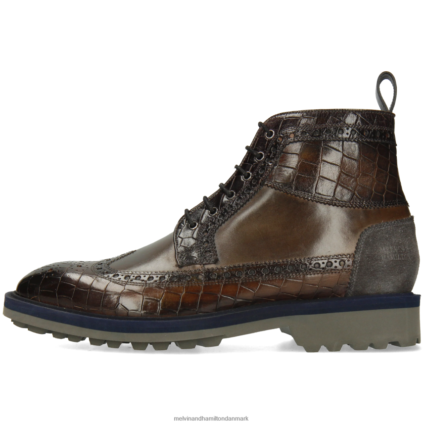 Mænd Melvin & Hamilton matteus 9 grå ankelstøvler A28X6666