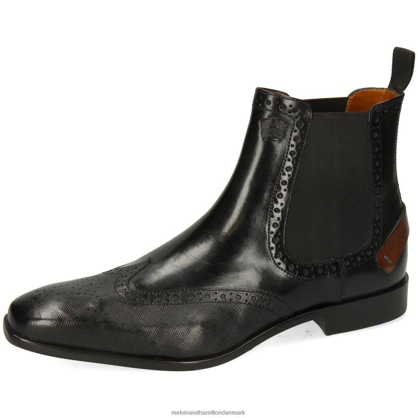 Mænd Melvin & Hamilton obligation 3 sort ankelstøvler A28X6625