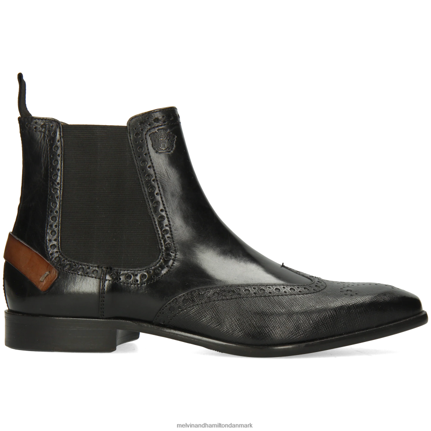 Mænd Melvin & Hamilton obligation 3 sort ankelstøvler A28X6625