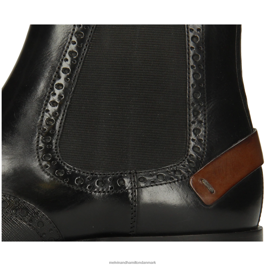 Mænd Melvin & Hamilton obligation 3 sort ankelstøvler A28X6625