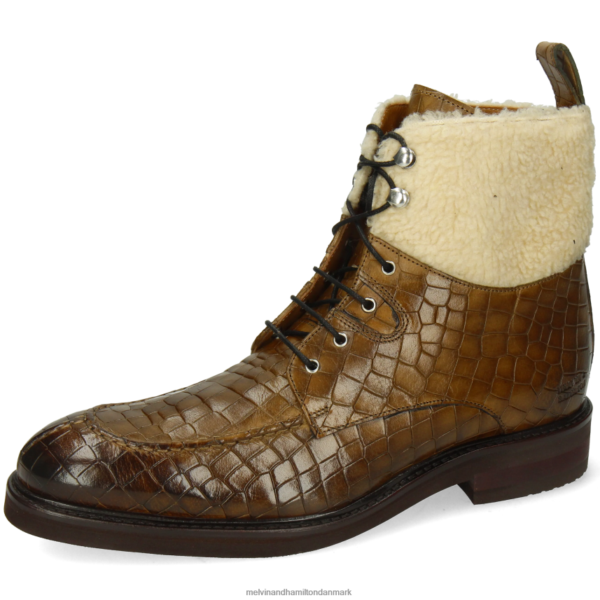 Mænd Melvin & Hamilton parker 3 kaki ankelstøvler A28X6657