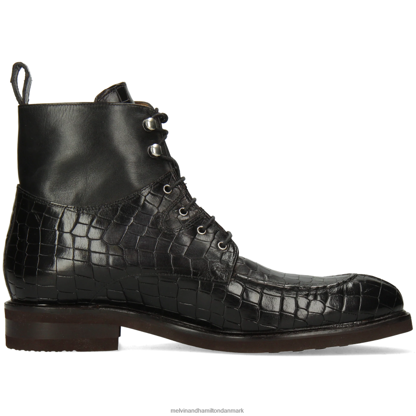 Mænd Melvin & Hamilton parker 3 sort ankelstøvler A28X6658