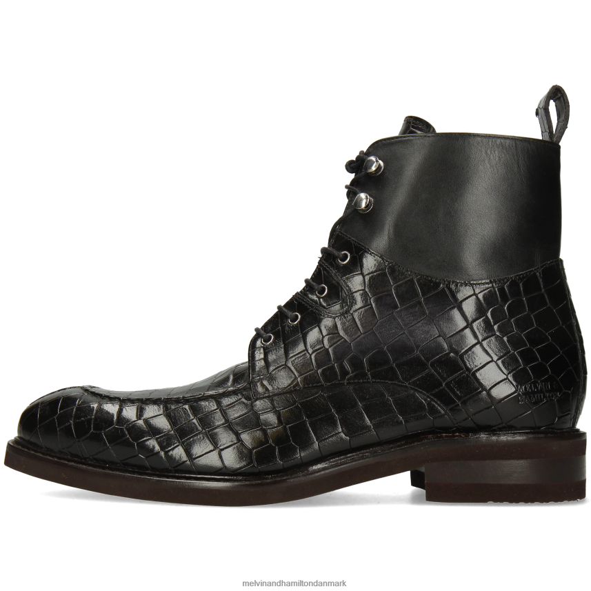 Mænd Melvin & Hamilton parker 3 sort ankelstøvler A28X6658