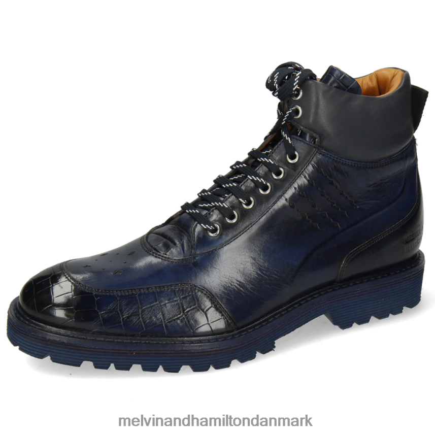 Mænd Melvin & Hamilton trevor 28 blå ankelstøvler A28X66136
