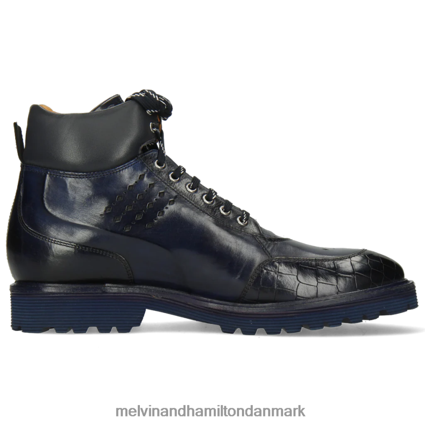 Mænd Melvin & Hamilton trevor 28 blå ankelstøvler A28X66136