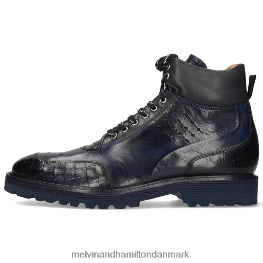 Mænd Melvin & Hamilton trevor 28 blå ankelstøvler A28X66136