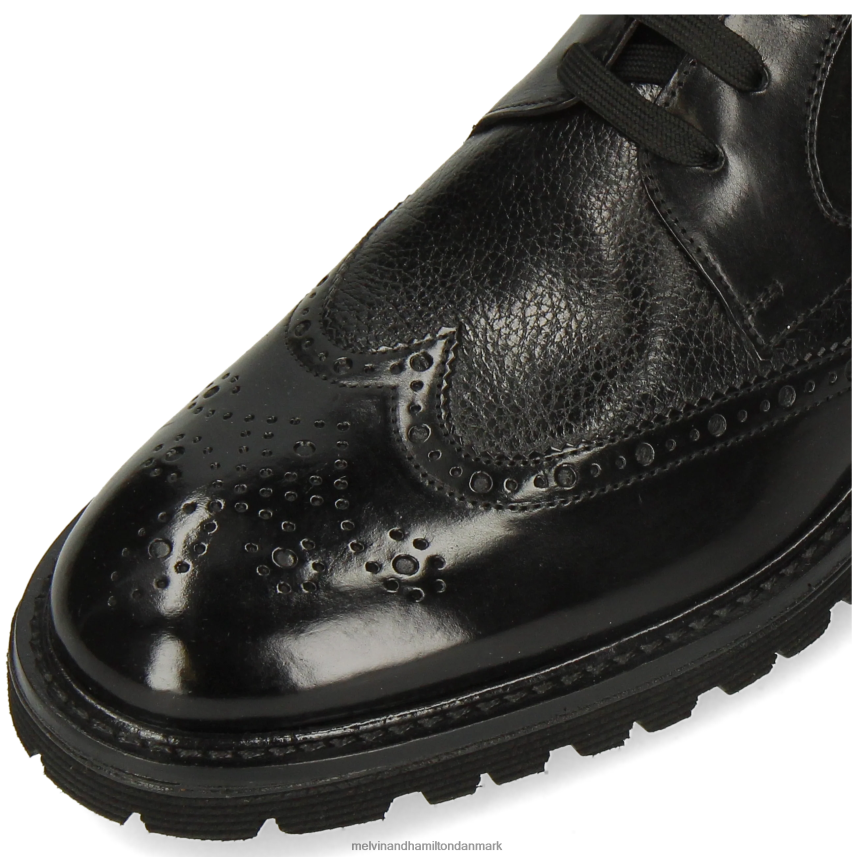 Mænd Melvin & Hamilton trevor 34 sort ankelstøvler A28X6662
