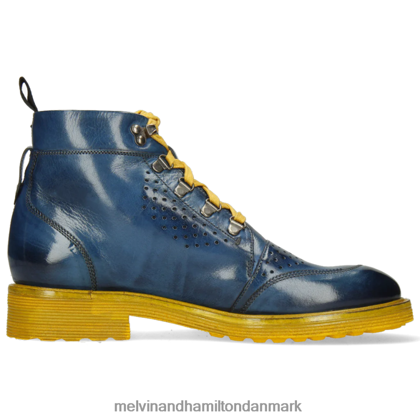 Mænd Melvin & Hamilton trevor 5 blå ankelstøvler A28X66138