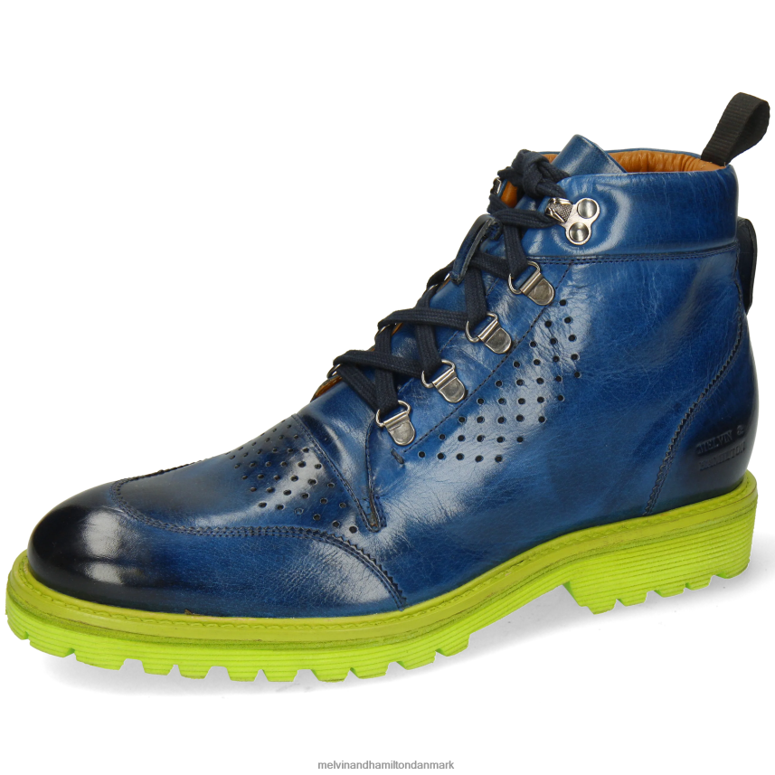 Mænd Melvin & Hamilton trevor 5 blå ankelstøvler A28X669