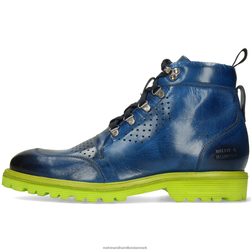 Mænd Melvin & Hamilton trevor 5 blå ankelstøvler A28X669