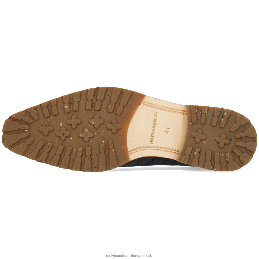 Mænd Melvin & Hamilton Martin 15 blå derby sko A28X66421