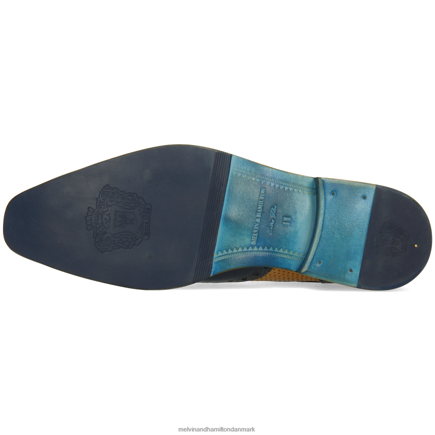 Mænd Melvin & Hamilton Martin 15 blå derby sko A28X66450