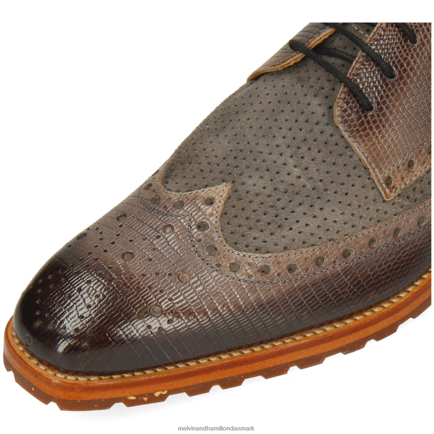 Mænd Melvin & Hamilton Martin 15 grå derby sko A28X66372