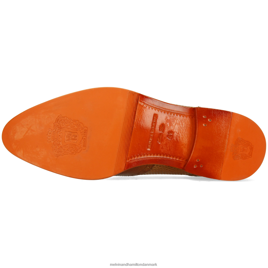 Mænd Melvin & Hamilton bobby 1 lysebrun derby sko A28X66395