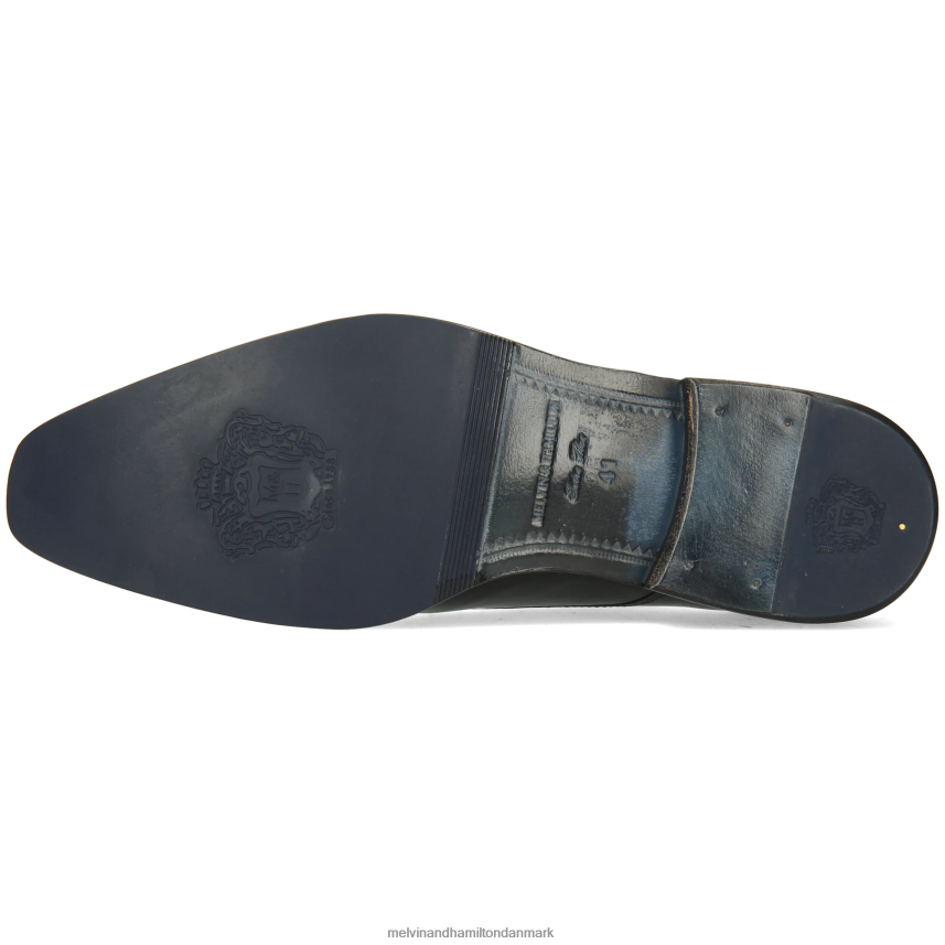 Mænd Melvin & Hamilton dylan 1 sort derby sko A28X66448